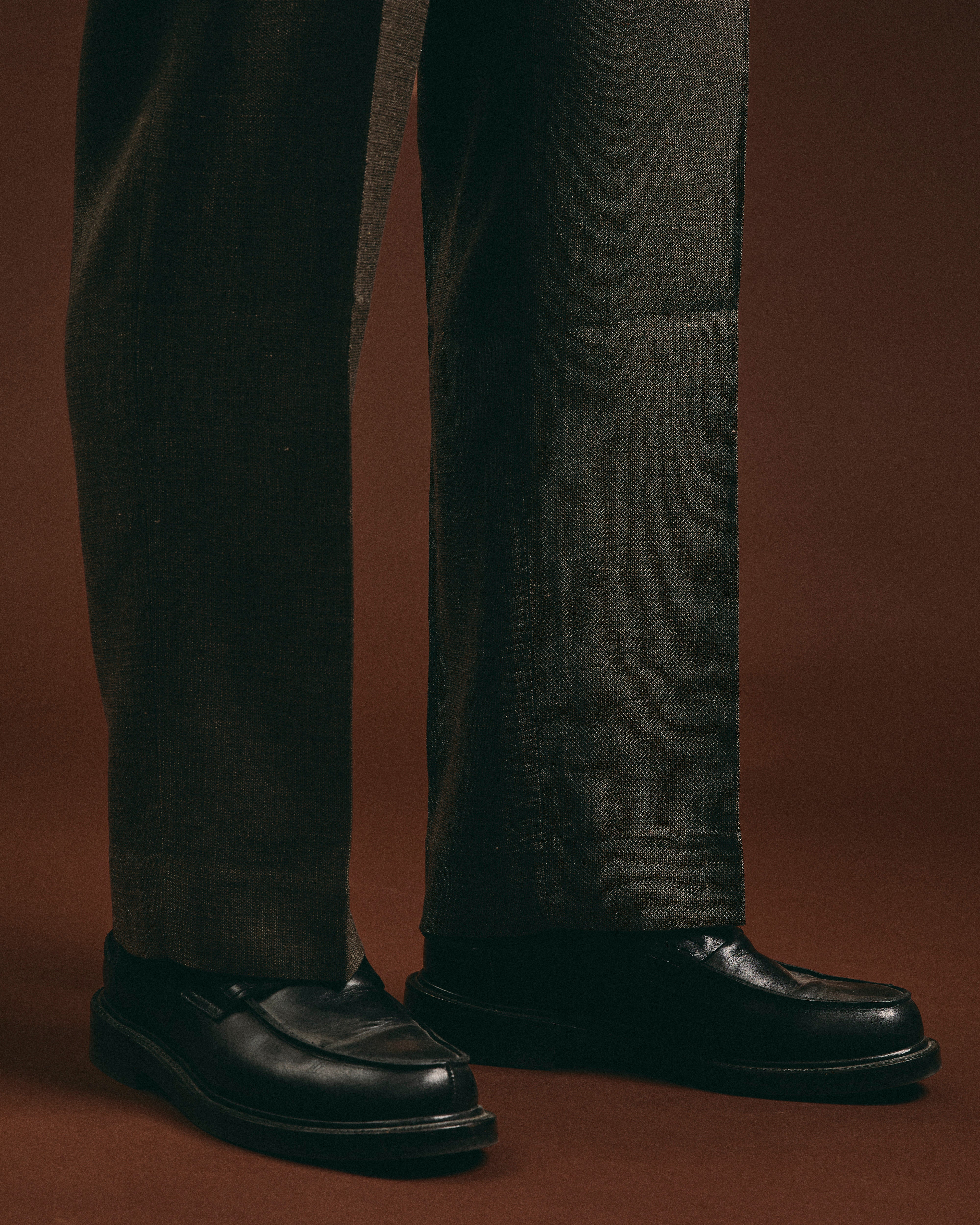 Wide Slacks in Grey – Blue Owl Workshop