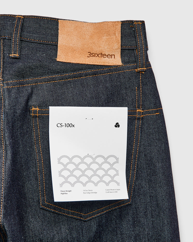 CS-100x 14.5oz Selvedge Denim - Classic Straight Fit