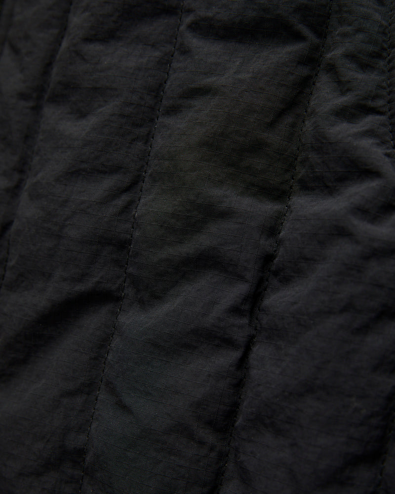 Liner Vest in Black Ripstop