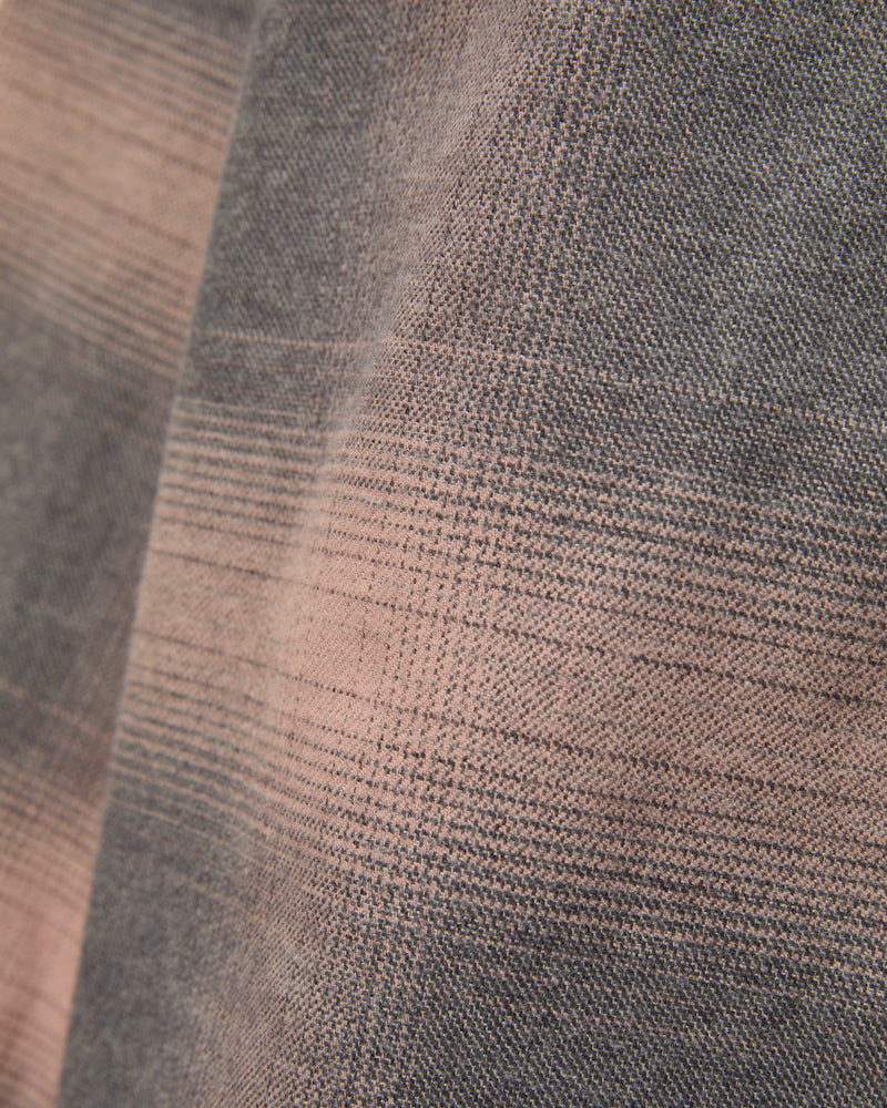 Utility Flannel in Mauve Ombre