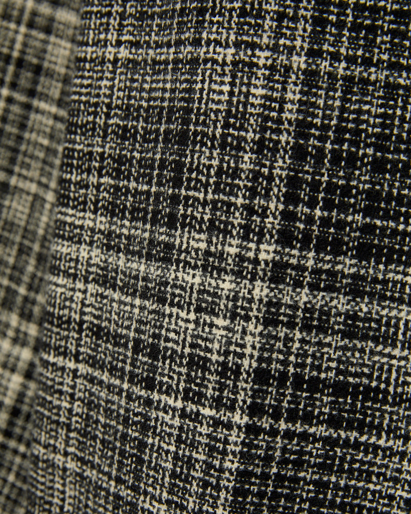 Utility Flannel in Static Plaid