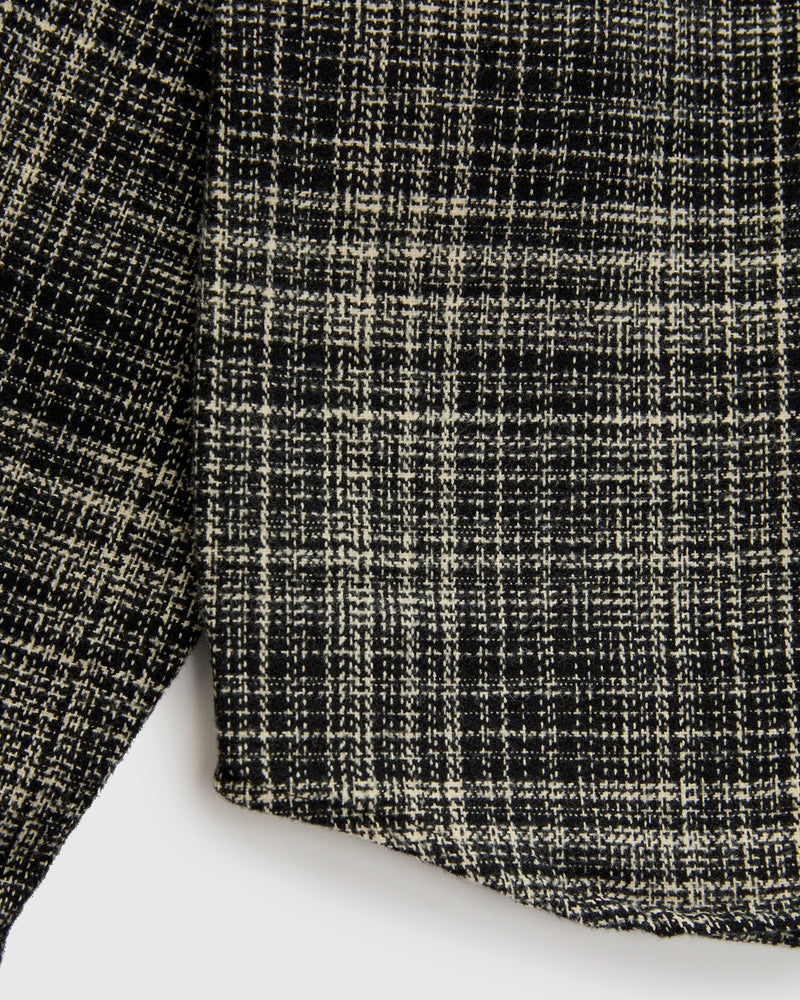 Utility Flannel in Static Plaid