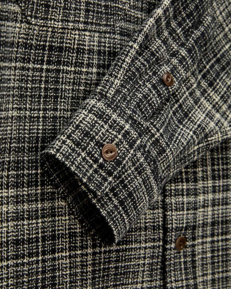 Utility Flannel in Static Plaid