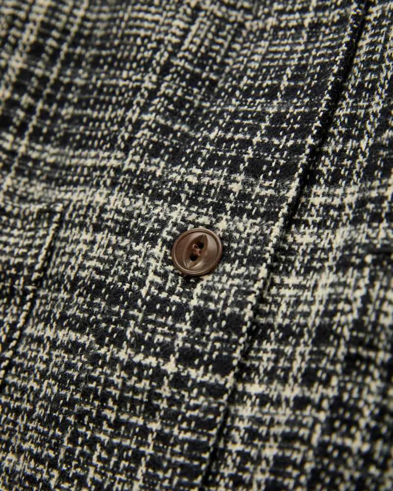 Utility Flannel in Static Plaid