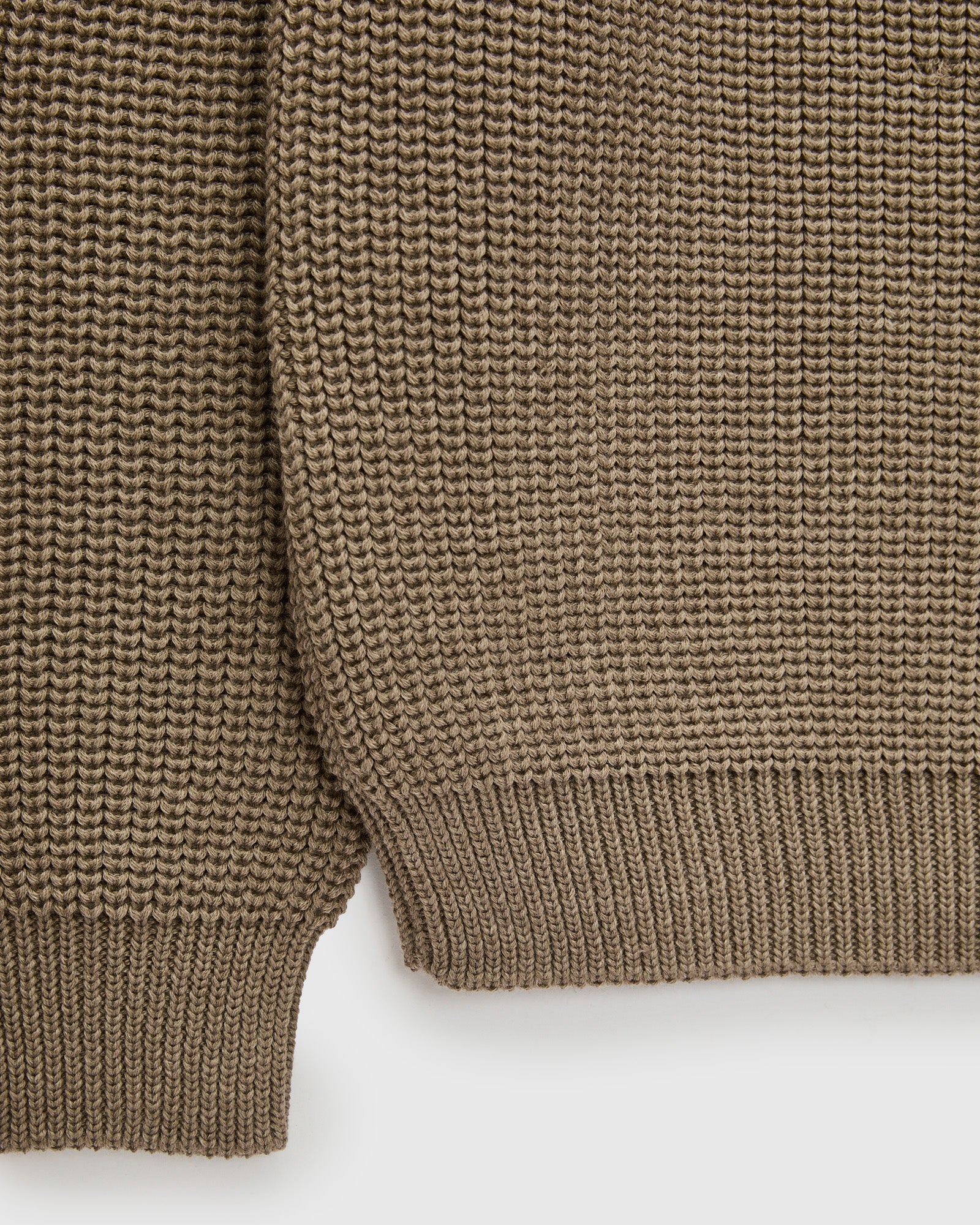 Signature Knit Wool Crewneck in Melange Brown – Blue Owl Workshop