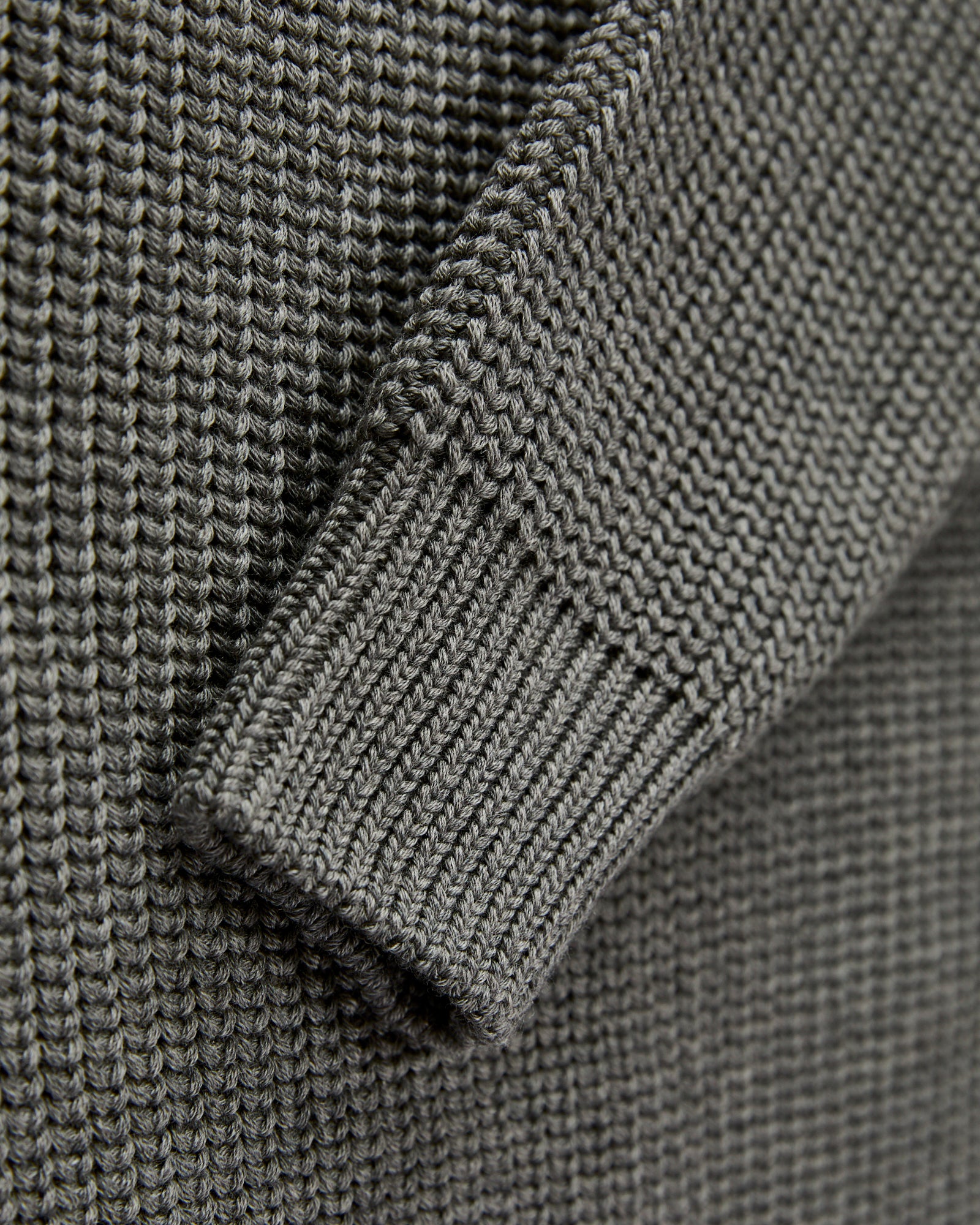 Signature Knit Wool Crewneck in Melange Grey – Blue Owl Workshop