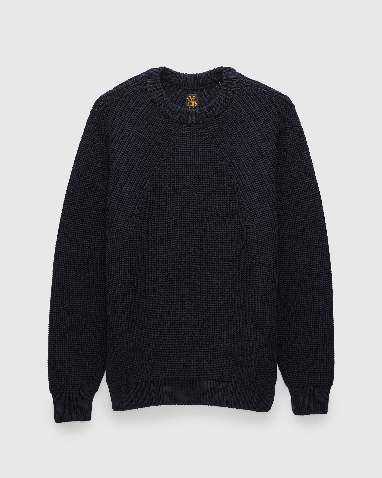 トップス BATONER SIGNATURE WOOL CREW NECK KNIT 2 Signature Crew Neck in Black