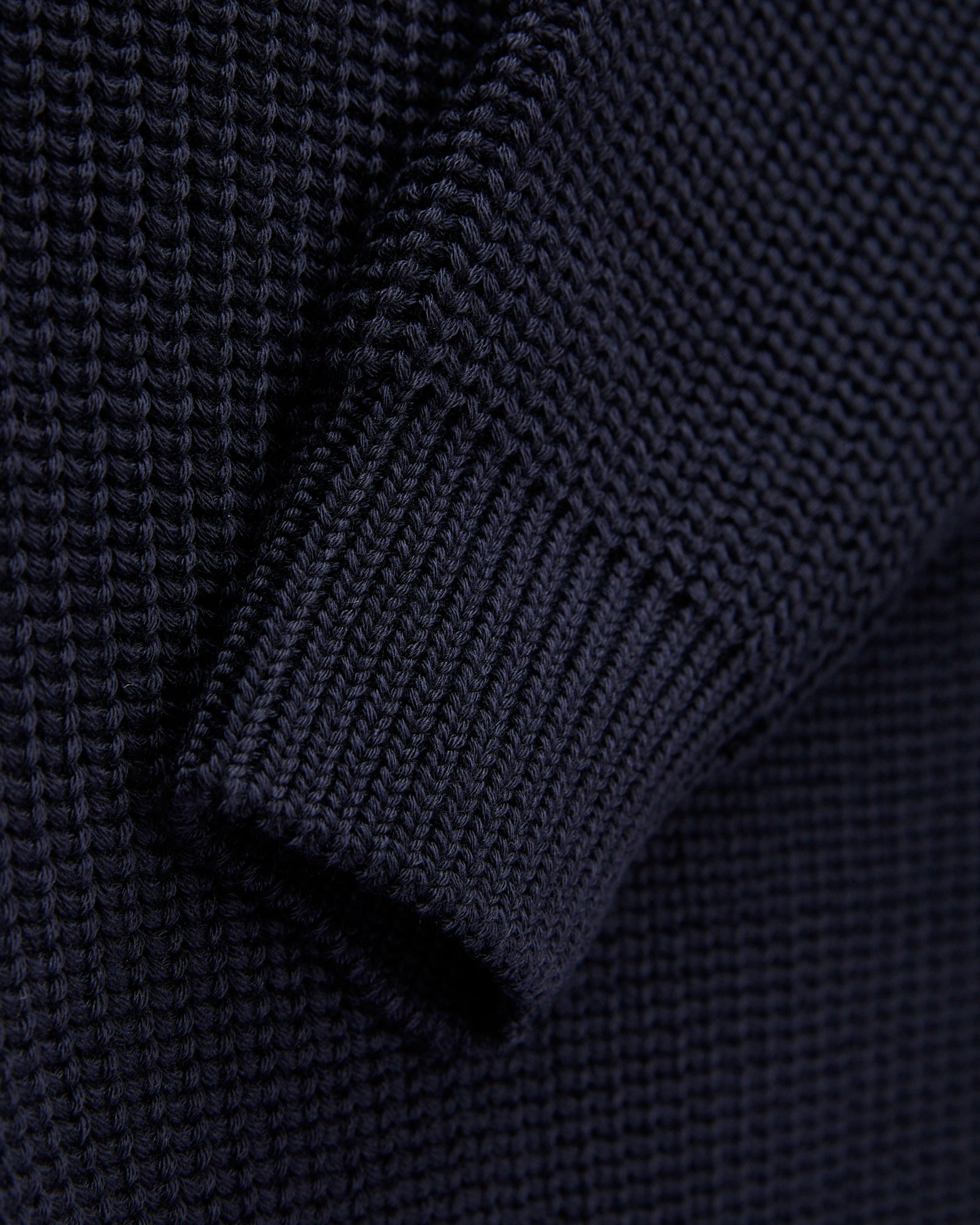 Signature Knit Wool Crewneck in Navy – Blue Owl Workshop