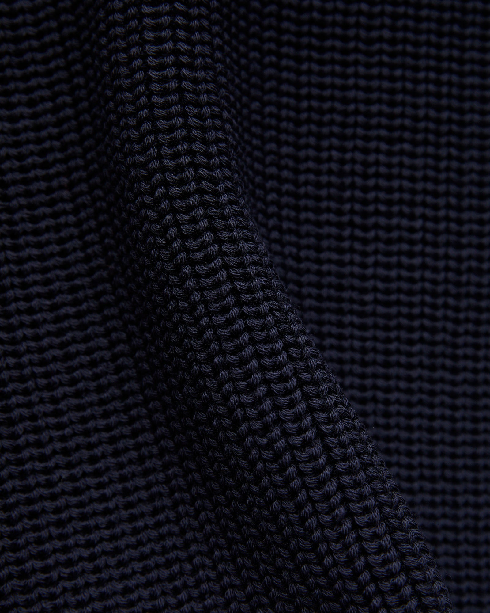 Signature Knit Wool Crewneck in Navy – Blue Owl Workshop
