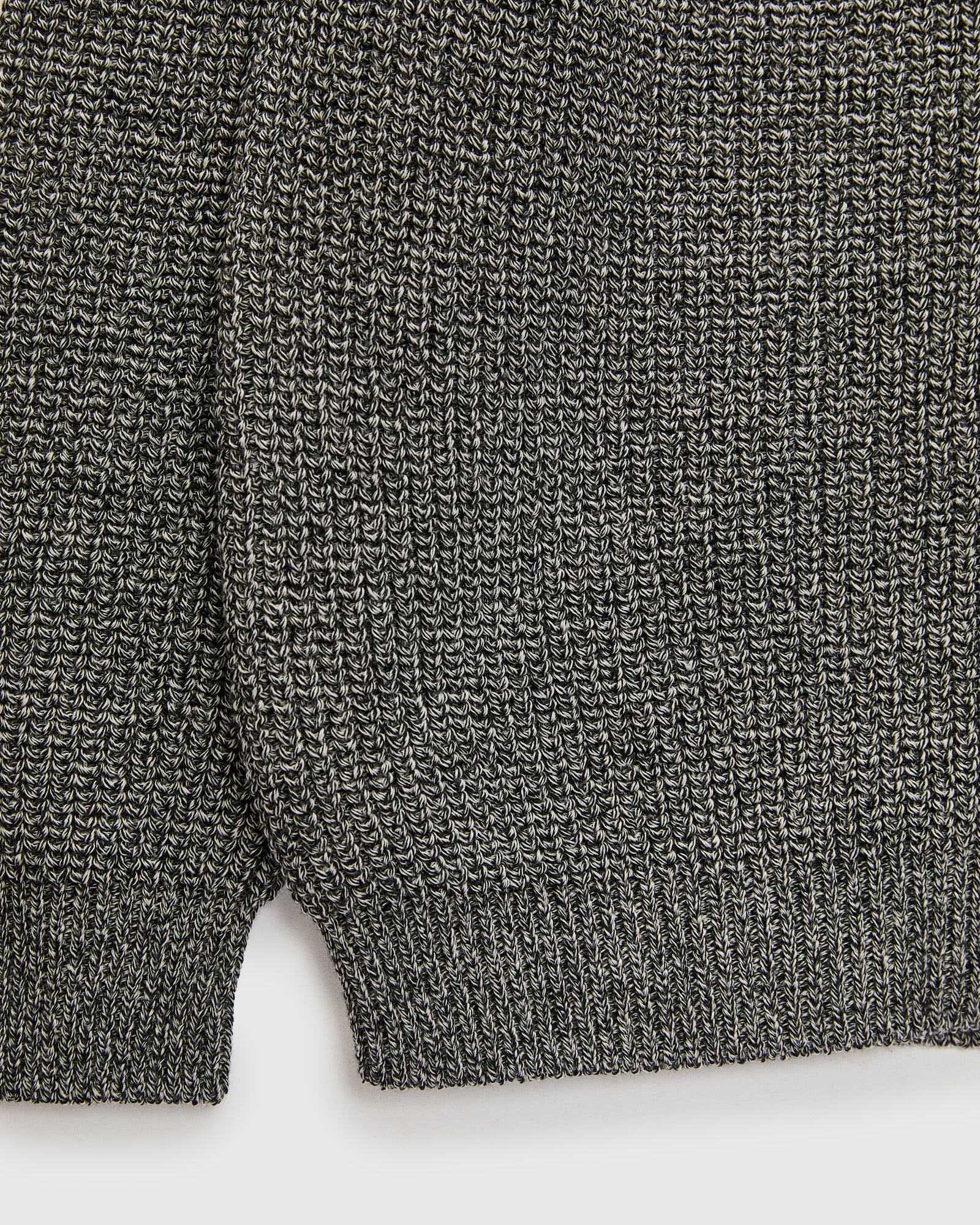 Signature Knit Wool Drivers Zip in Ivory/Black – Blue Owl Workshop