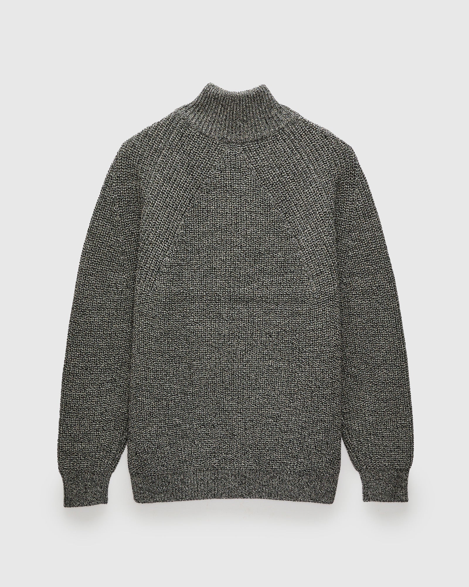 BATONER　signature ds knit　size3 Signature Knit Wool Crewneck in Melange Grey – Blue Owl Workshop