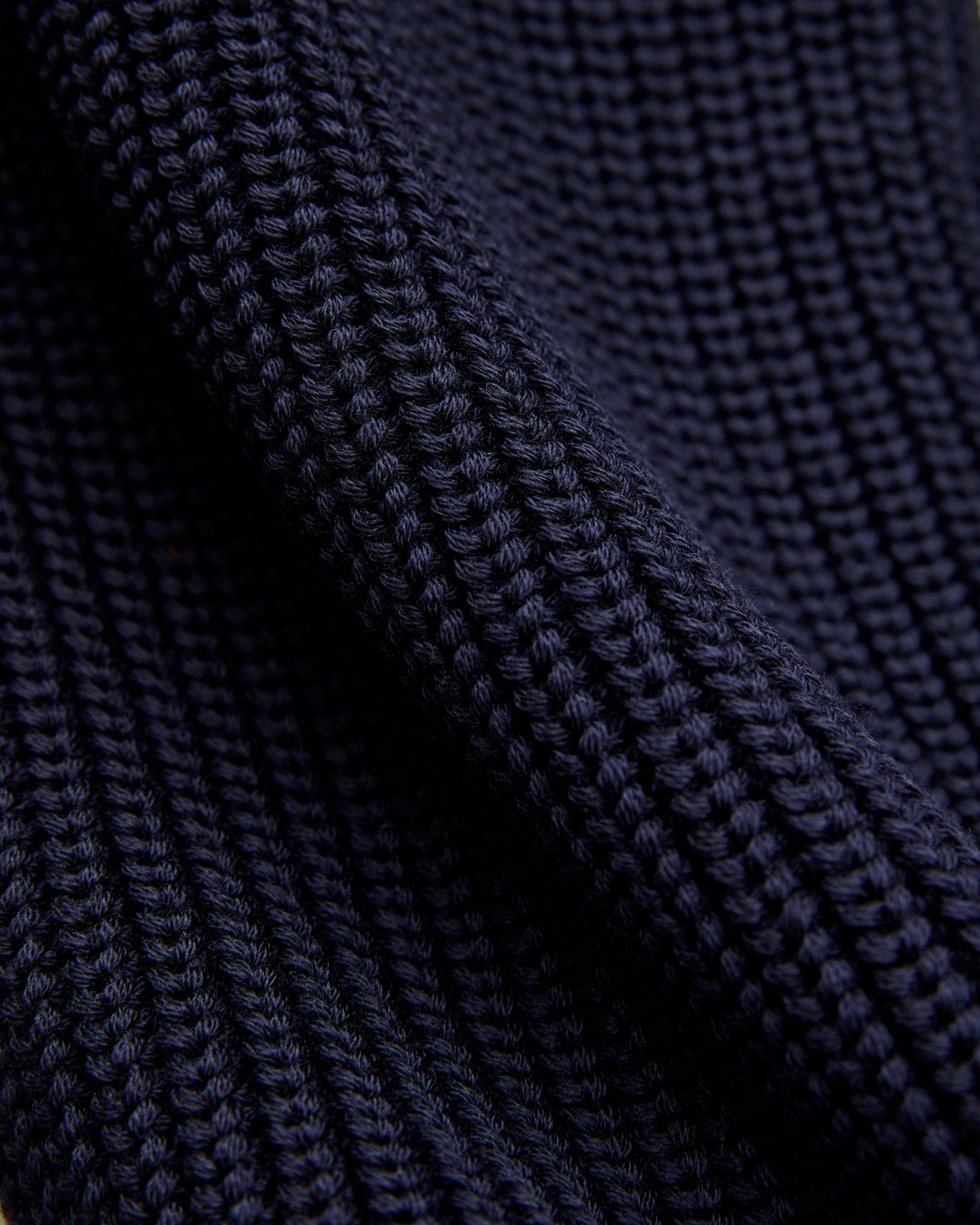 Signature Knit Wool Drivers Zip in Navy – Blue Owl Workshop
