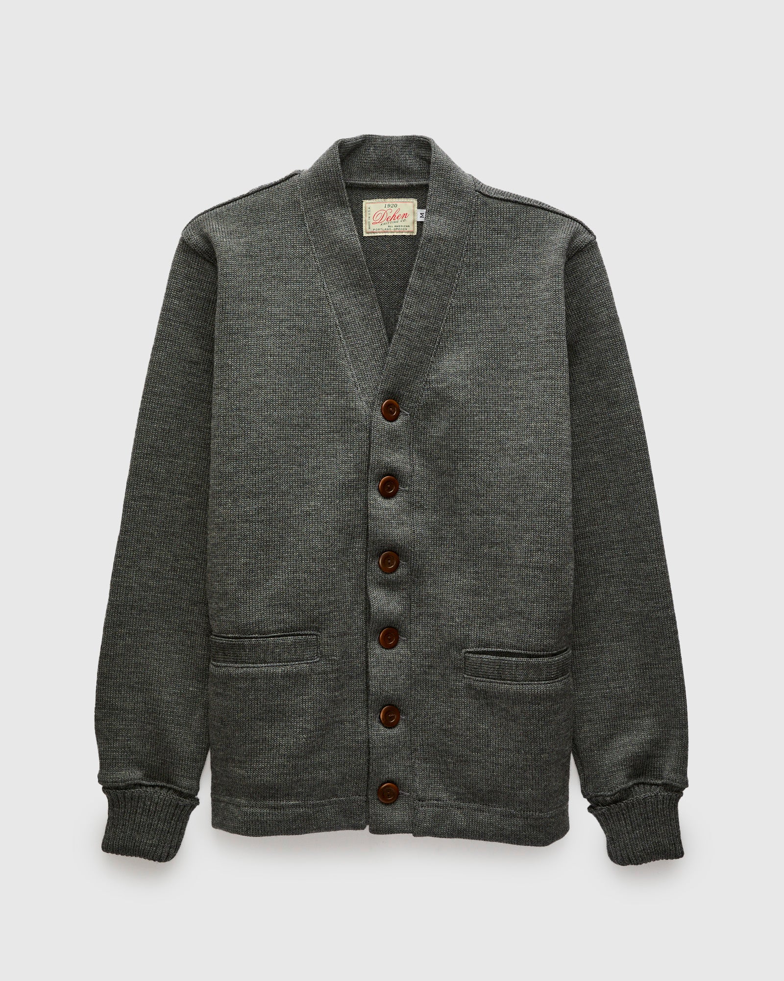 Classic Cardigan in Charcoal – Blue Owl Workshop