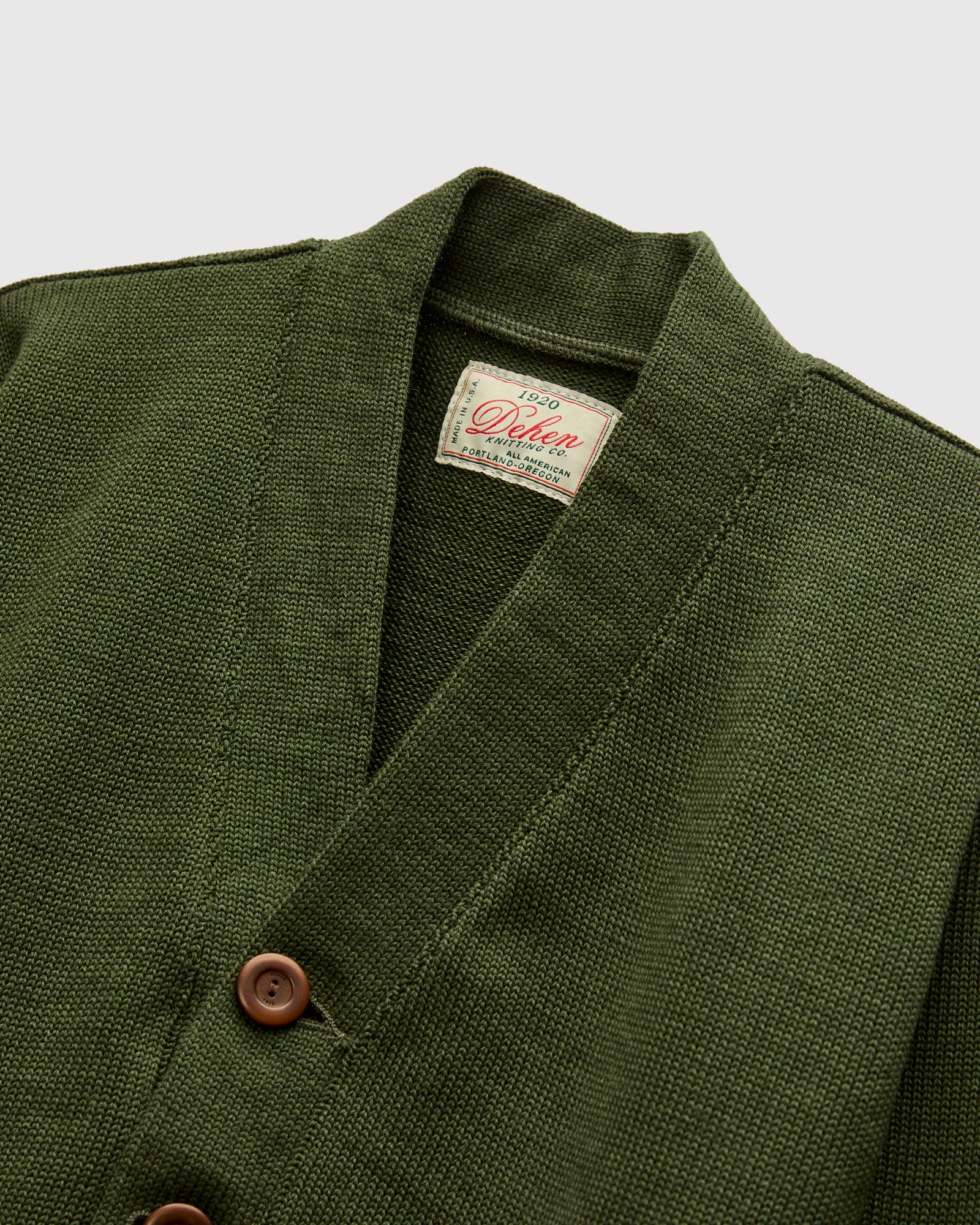 Classic Cardigan in Spruce – Blue Owl Workshop