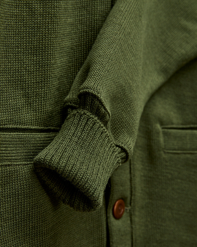 Classic Cardigan in Spruce