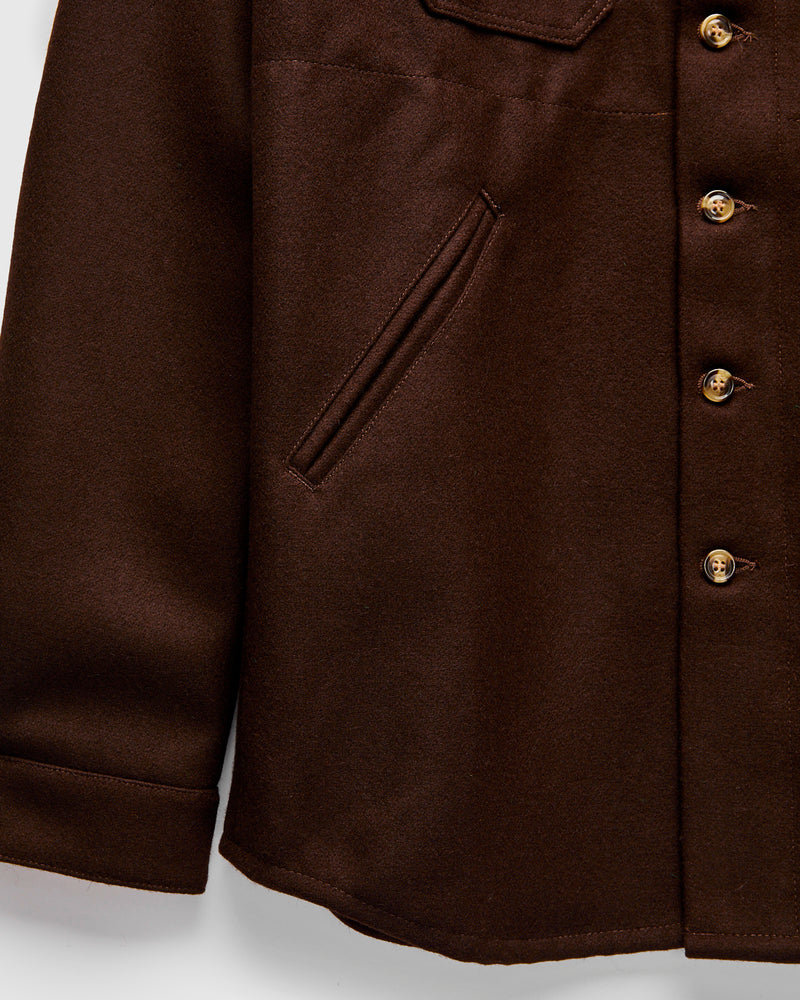 Crissman Overshirt in Brown