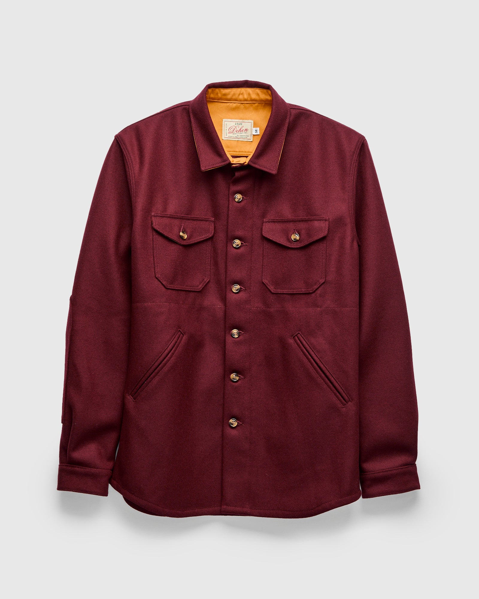 Crissman Overshirt in Burgundy – Blue Owl Workshop