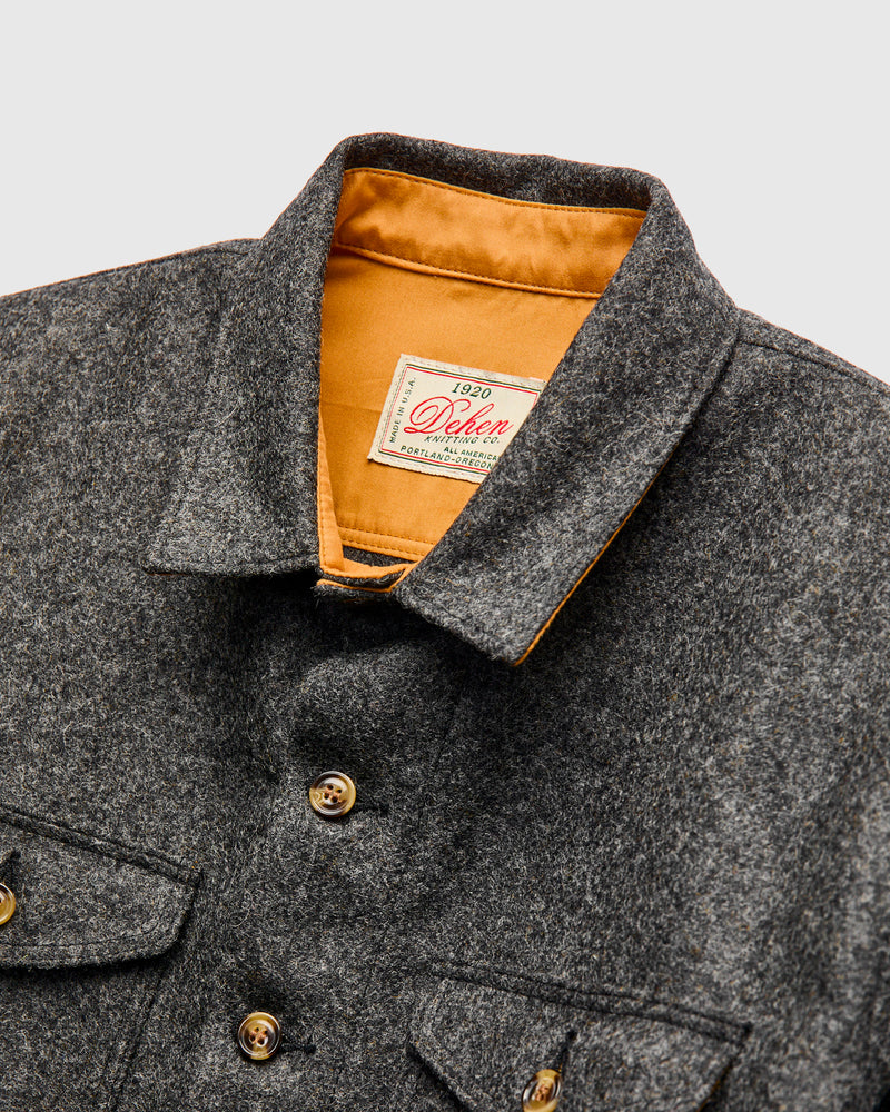 Crissman Overshirt in Granite