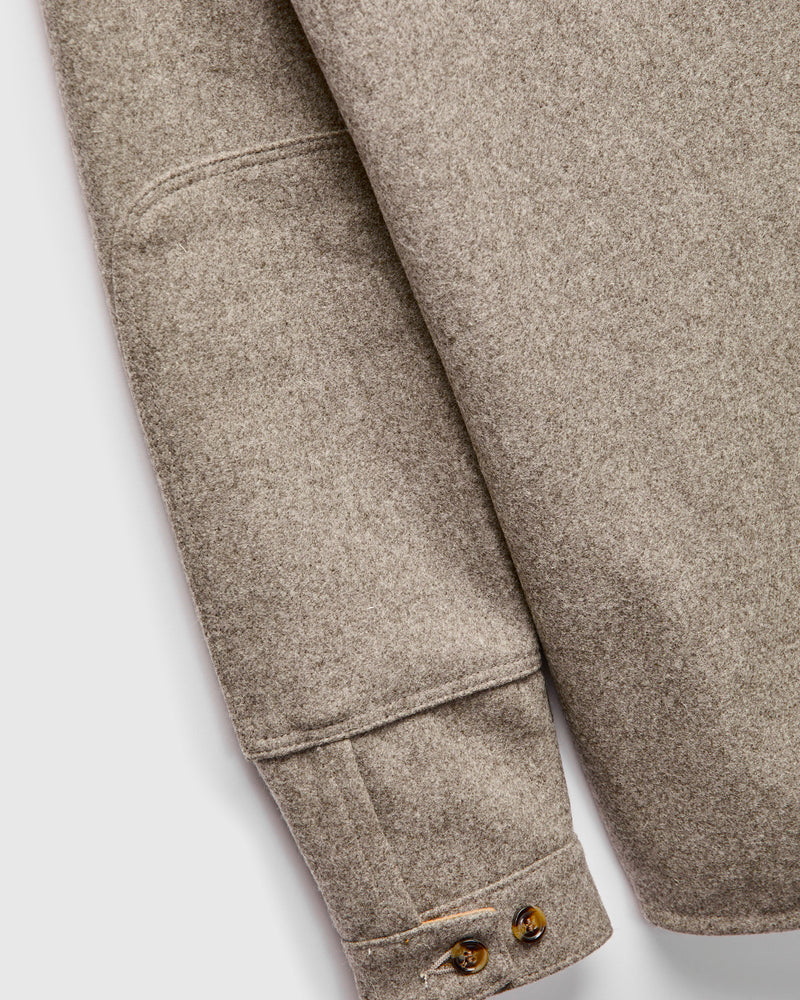Crissman Overshirt in Oatmeal