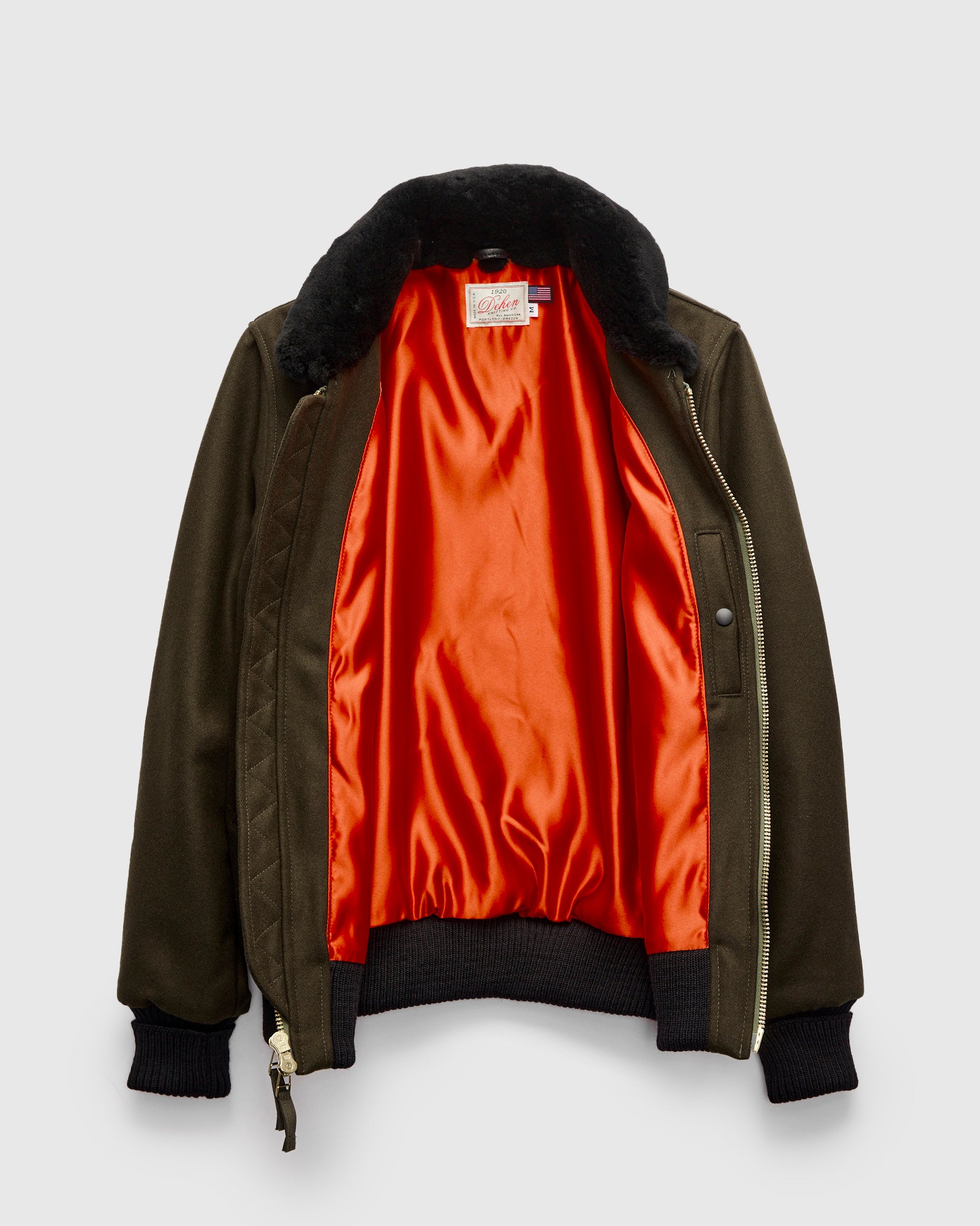 Flyers Club Jacket in Loden Green – Blue Owl Workshop