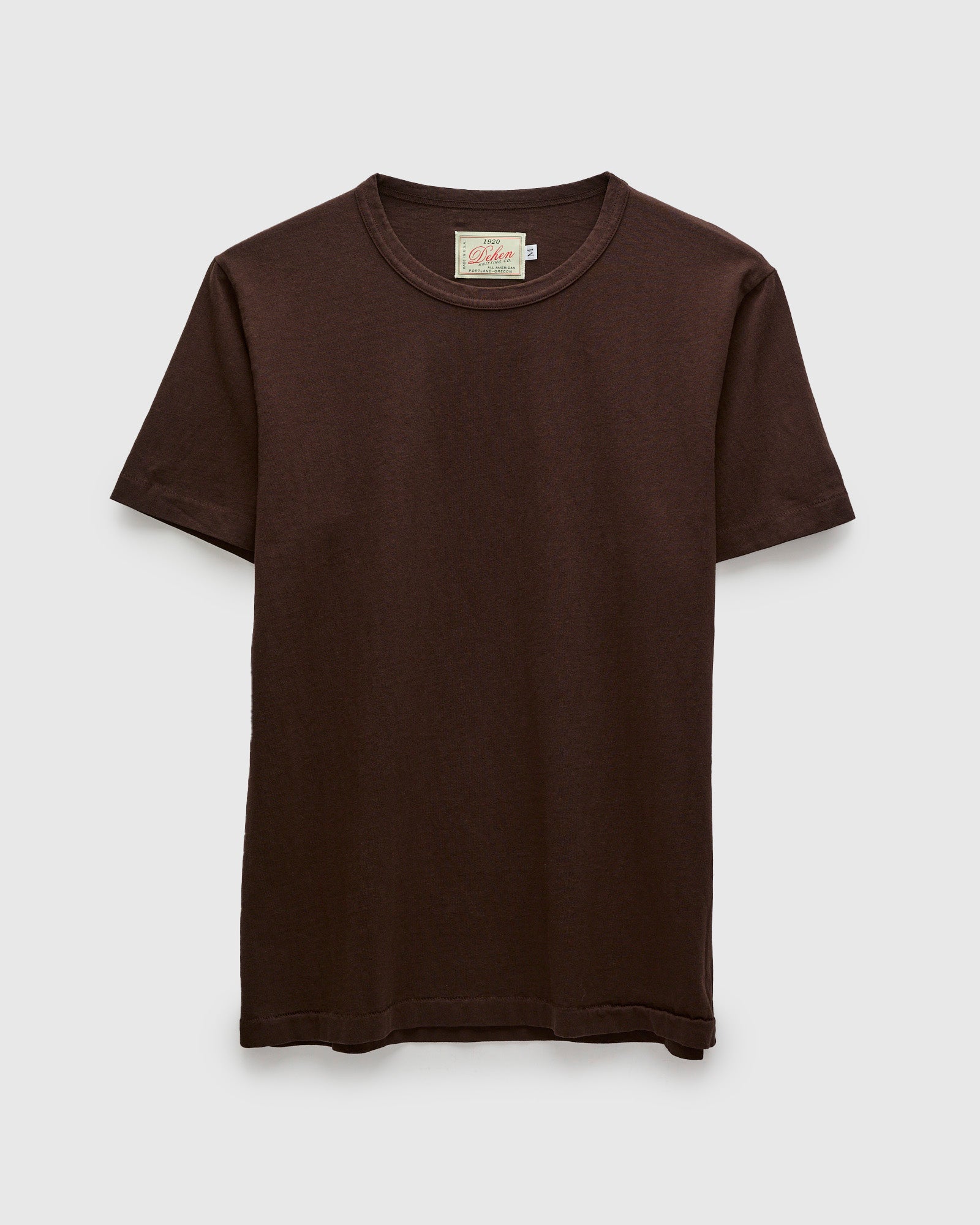 Heavy Duty Tee in Brown – Blue Owl Workshop