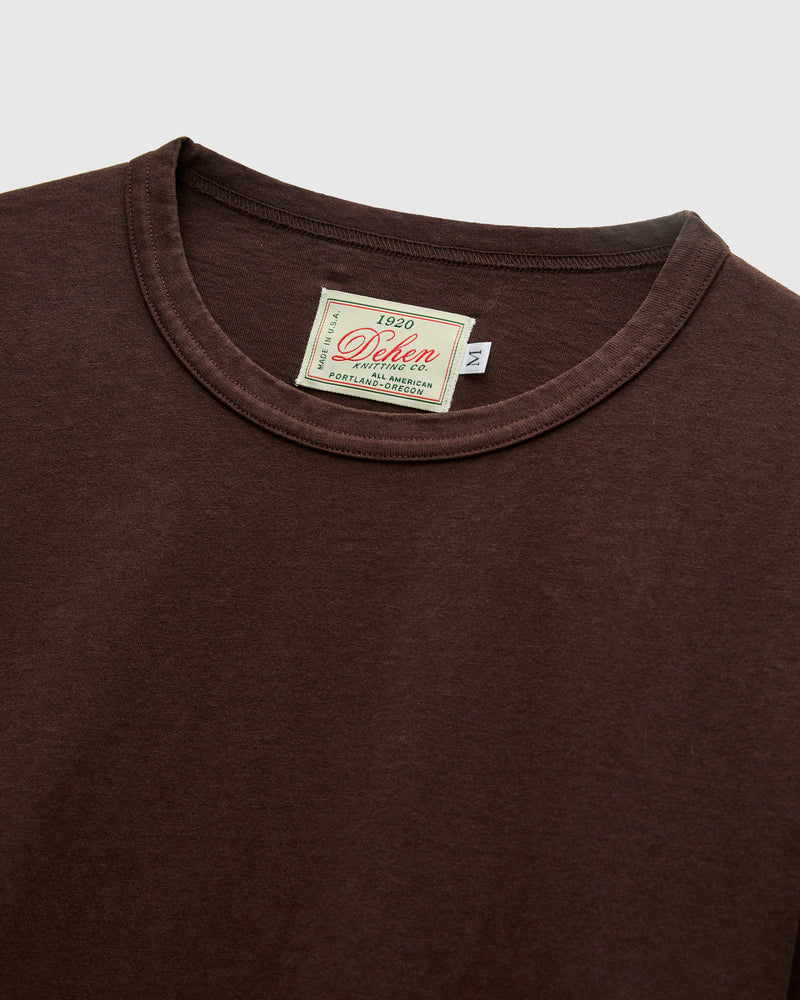 Heavy Duty Tee in Brown