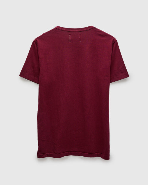 Heavy Duty Tee in Burgundy