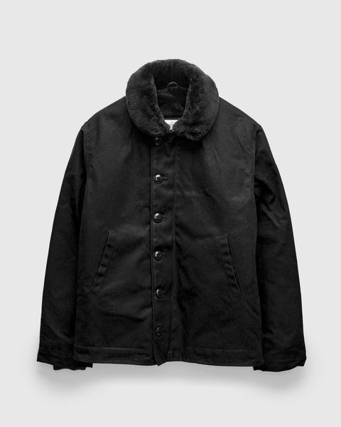N-1 Deck Jacket 坊屋春道　スカルワークス N-1 Deck Jacket in Black – Blue Owl Workshop