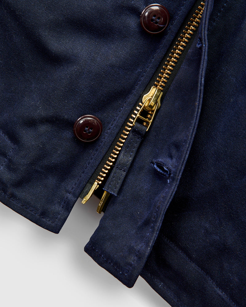 N-1 Deck Jacket in Navy/Brown