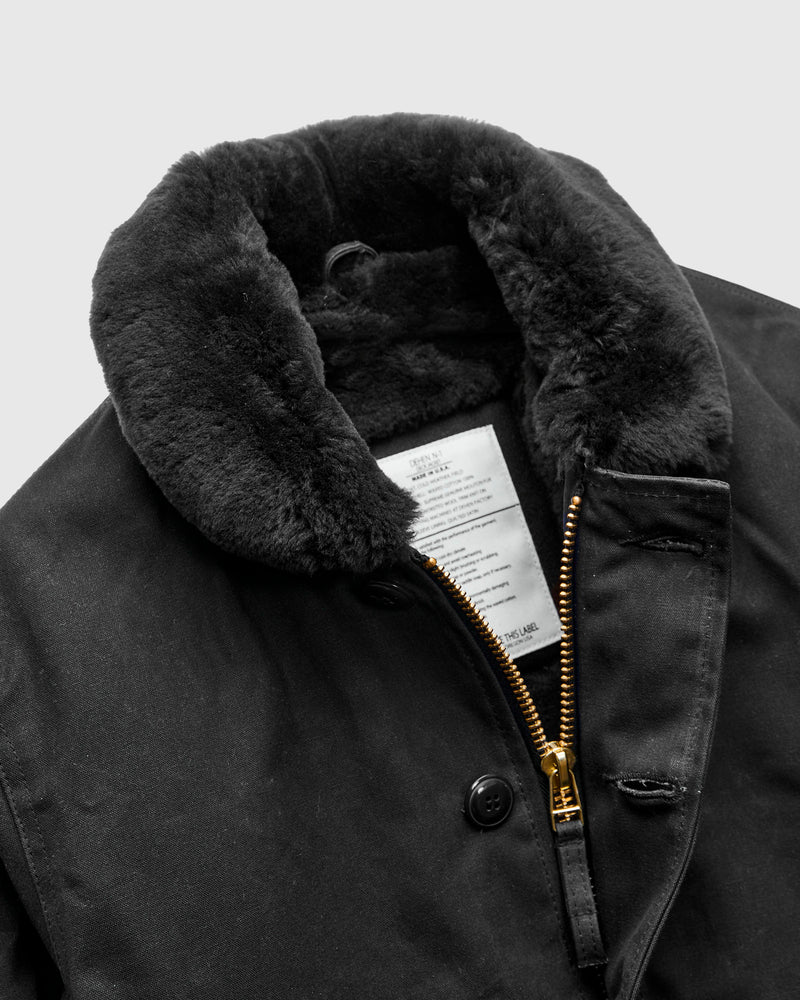 N-1 Deck Jacket in Black