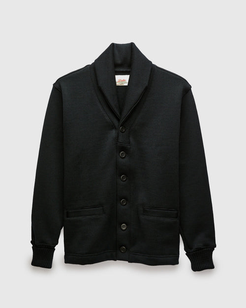 Shawl Sweater Coat in Black