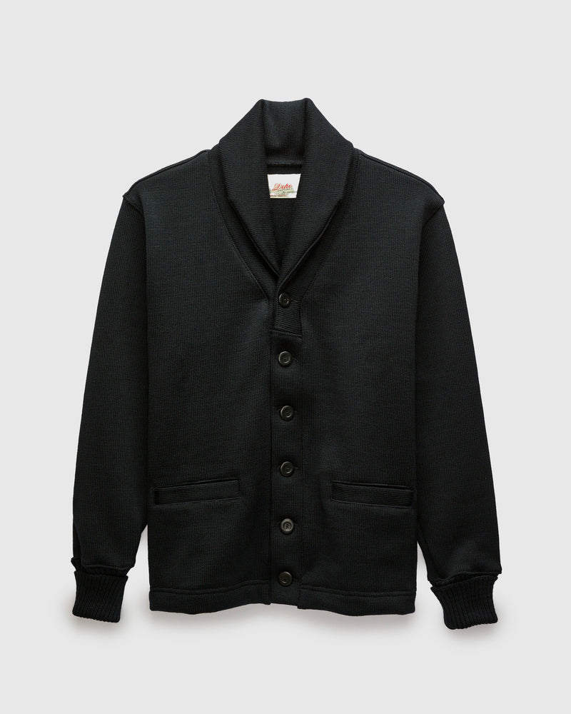 Shawl Sweater Coat in Black