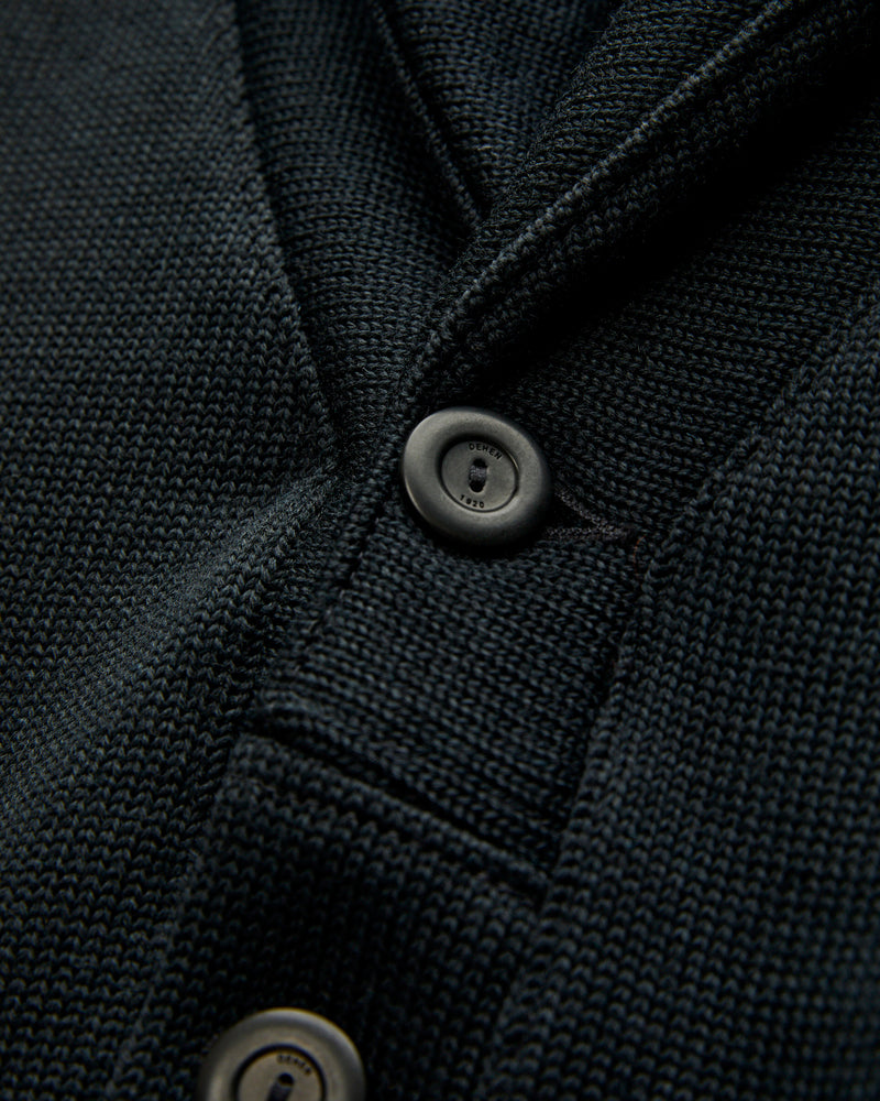 Shawl Sweater Coat in Black