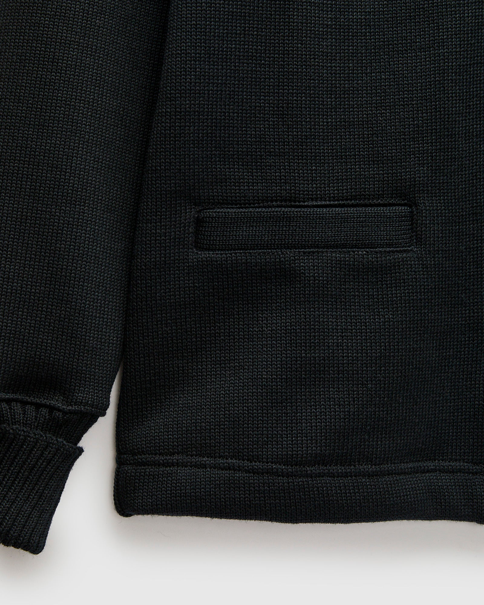 Shawl Sweater Coat in Black – Blue Owl Workshop