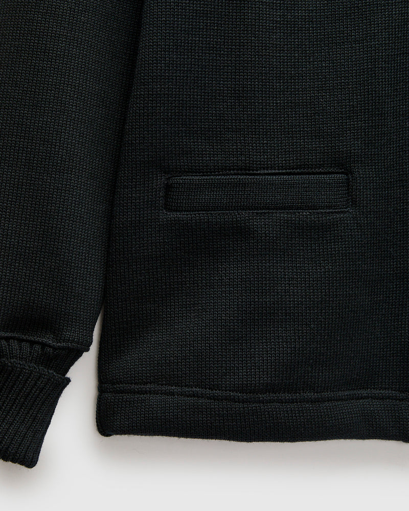 Shawl Sweater Coat in Black