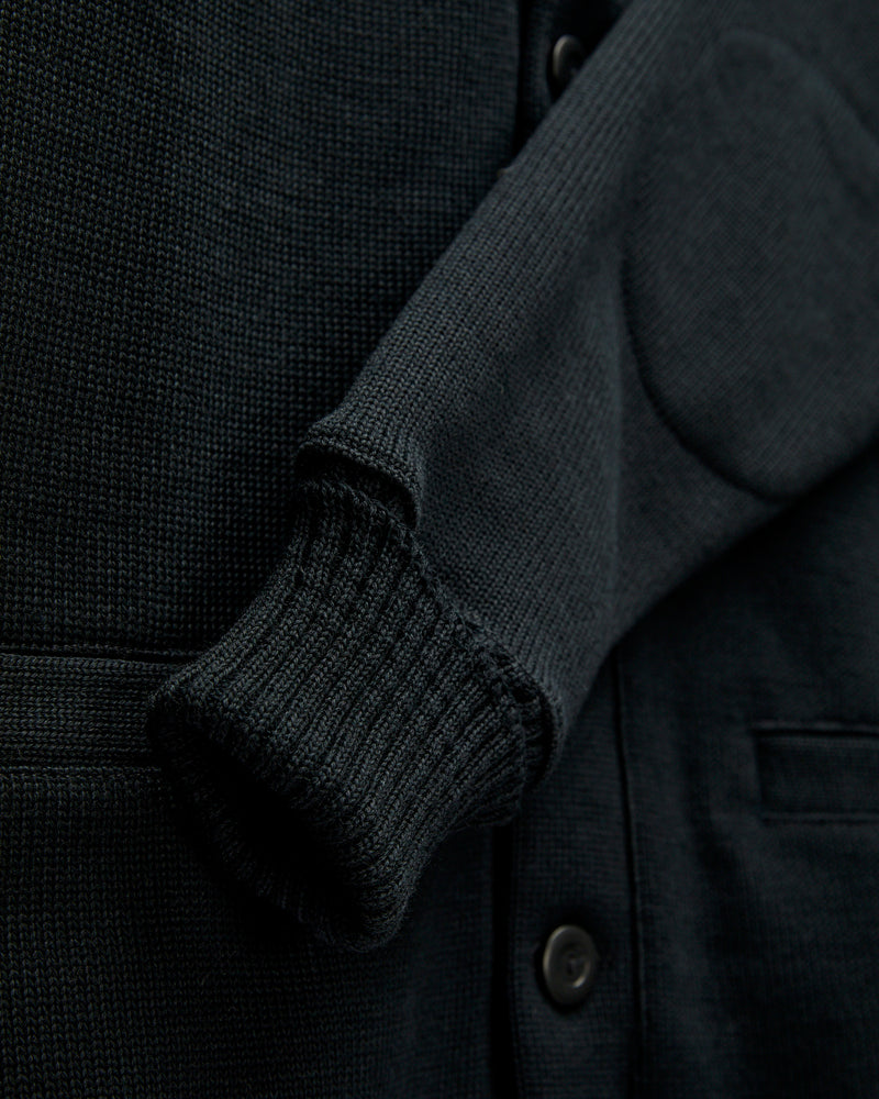 Shawl Sweater Coat in Black