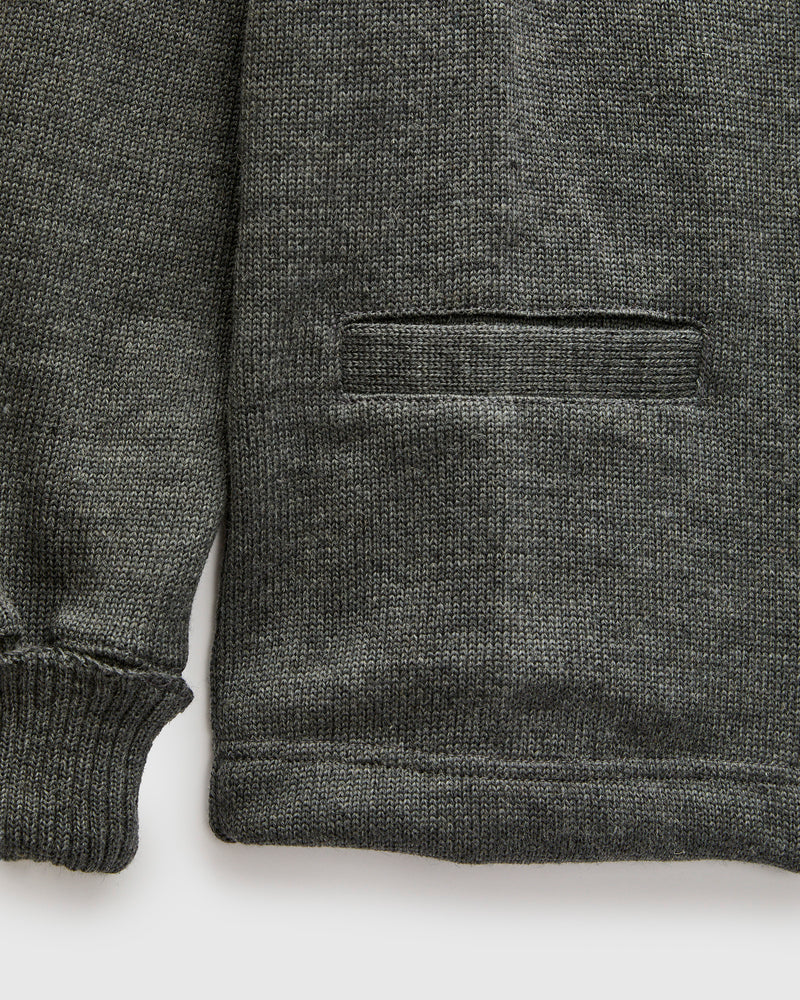 Shawl Sweater Coat in Charcoal