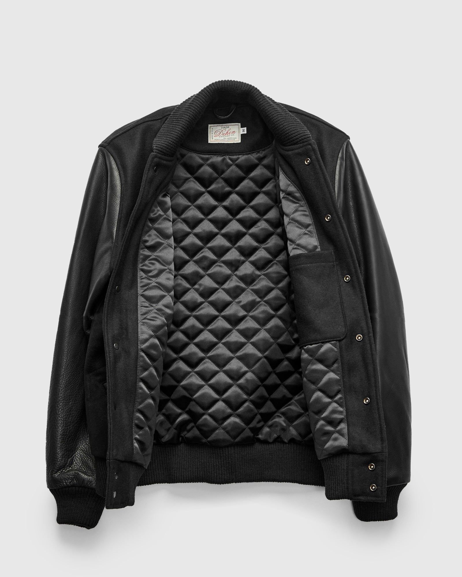 ジャケット・アウター DOUBLE COLLAR VARSITY JACKET Quigley Quigley for RADICAL Exclusive ZIP VARSITY JACKET [BLUE