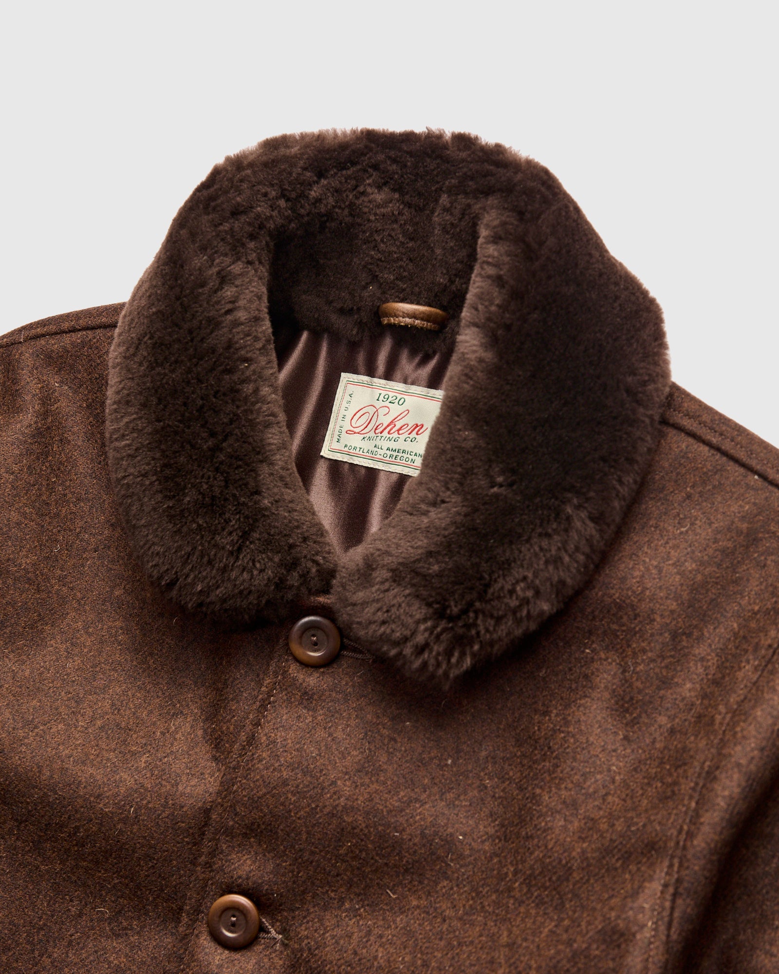 Winston Jacket in Red Oak/Brown – Blue Owl Workshop