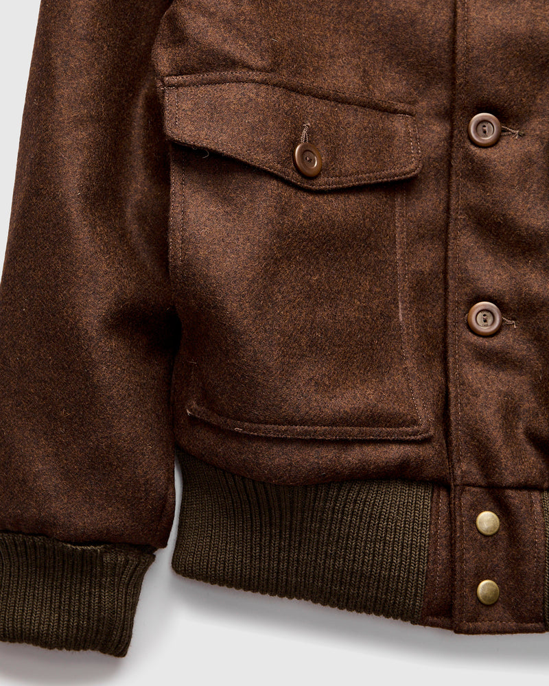 Winston Jacket in Red Oak/Brown