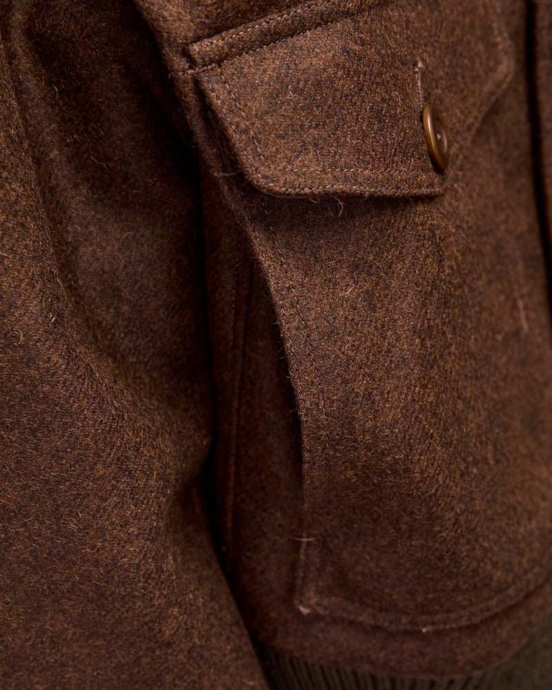 Winston Jacket in Red Oak/Brown