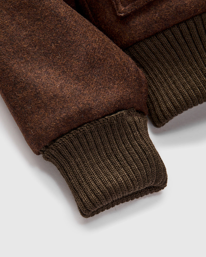 Winston Jacket in Red Oak/Brown