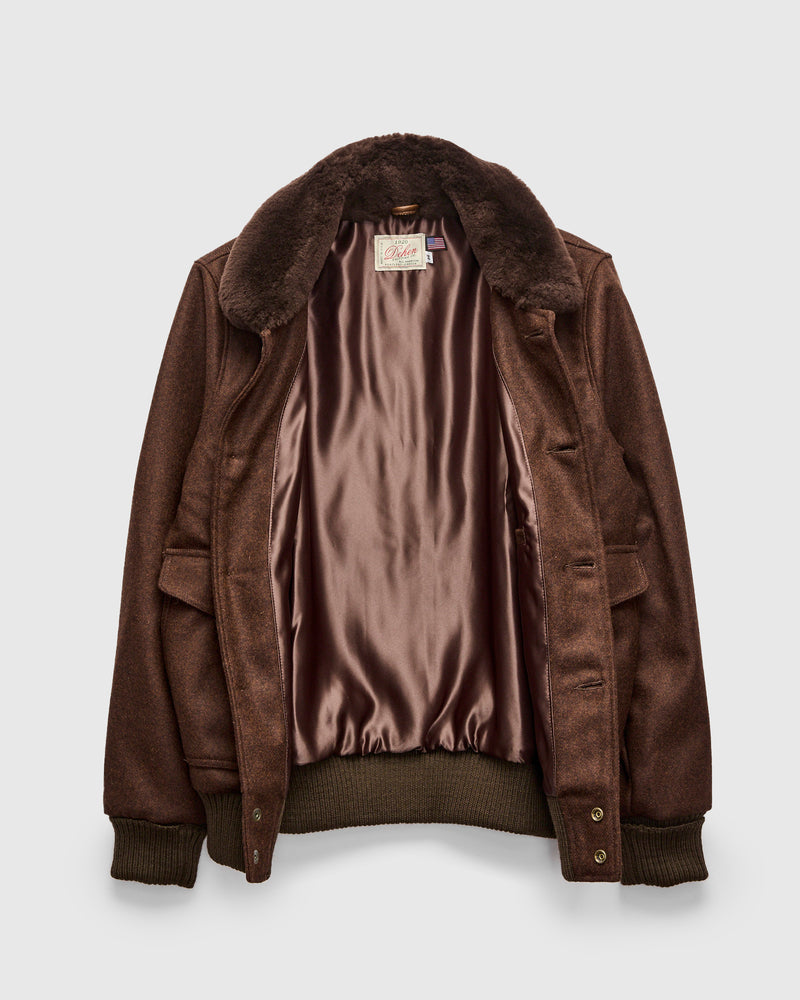 Winston Jacket in Red Oak/Brown