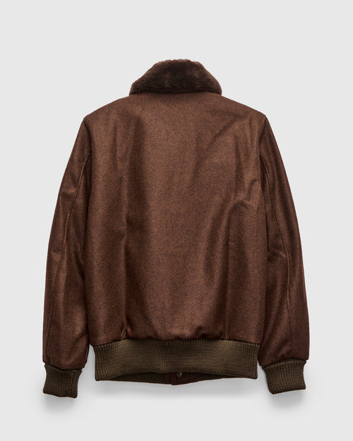Winston Jacket in Red Oak/Brown