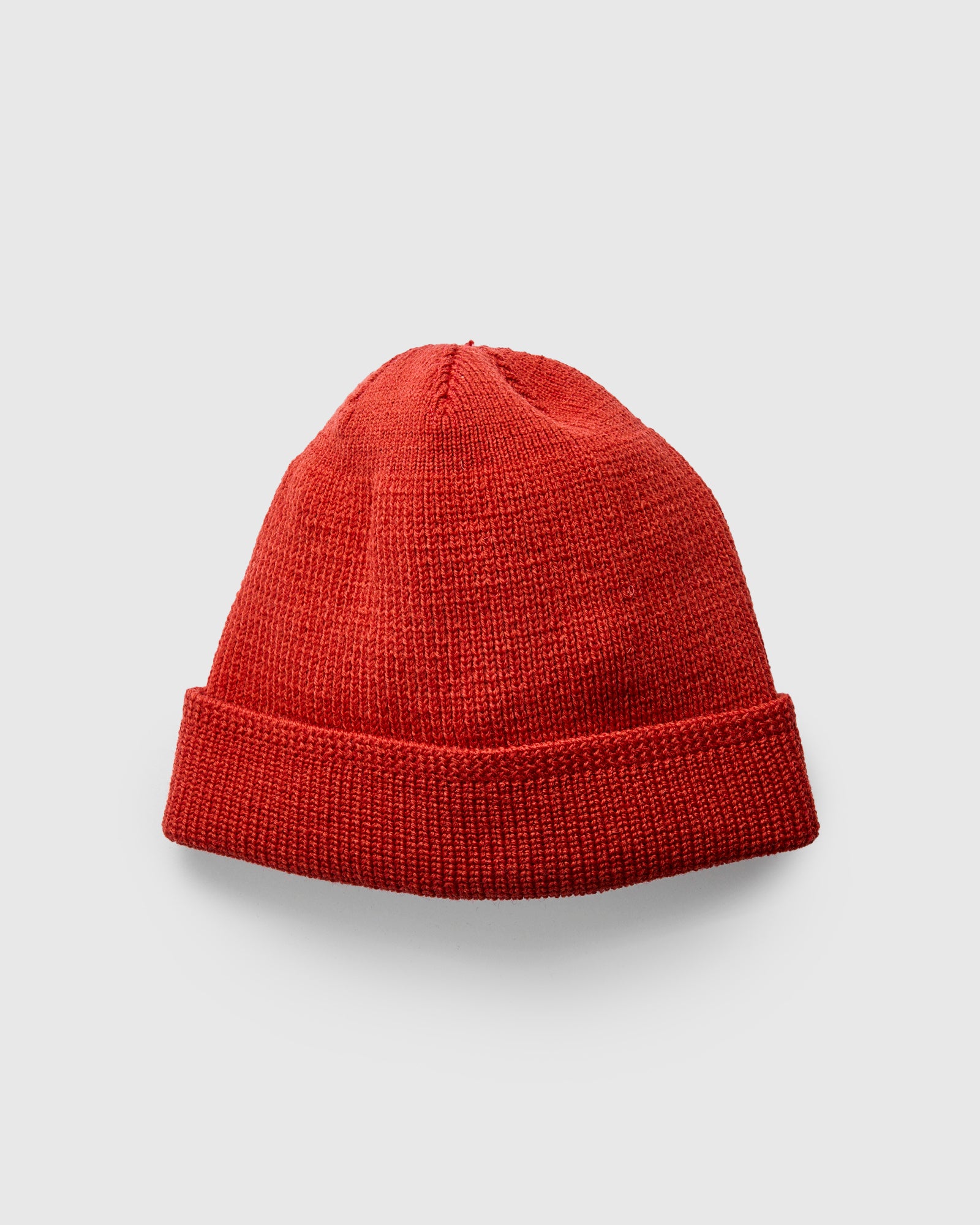 帽子 TIMEWORN CLOTHING COTTON KNIT CAP RED 2025_09_Product_Dehen1920_Wool