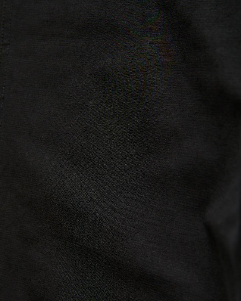 Fatigue Pants in Black Cotton Double Cloth