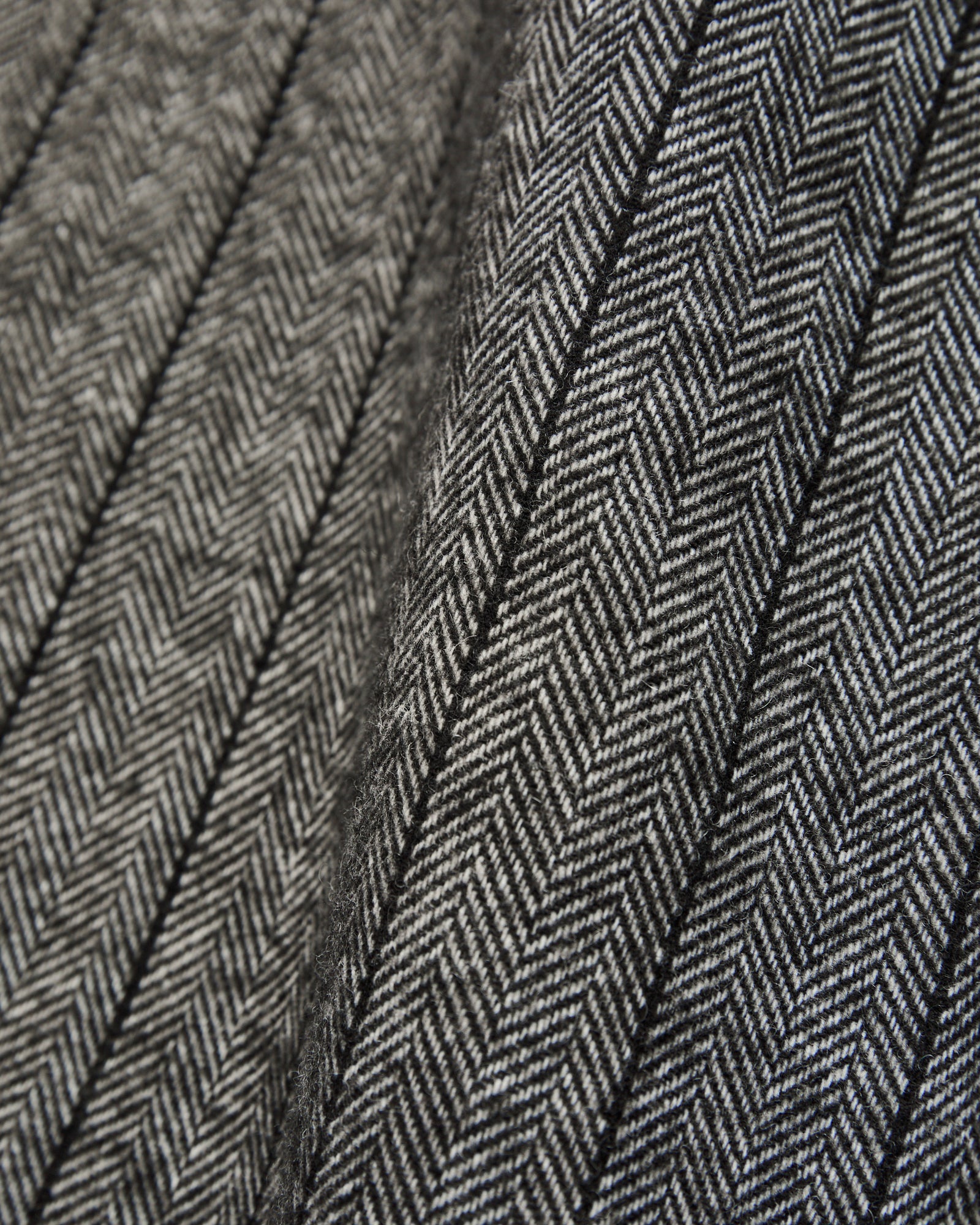 Officer Pants in Dark Grey Wool Striped HB – Blue Owl Workshop