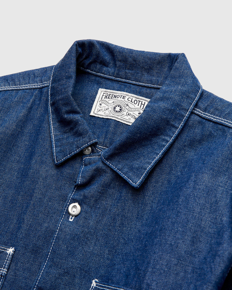 Dayton Workshirt in Blue Denim