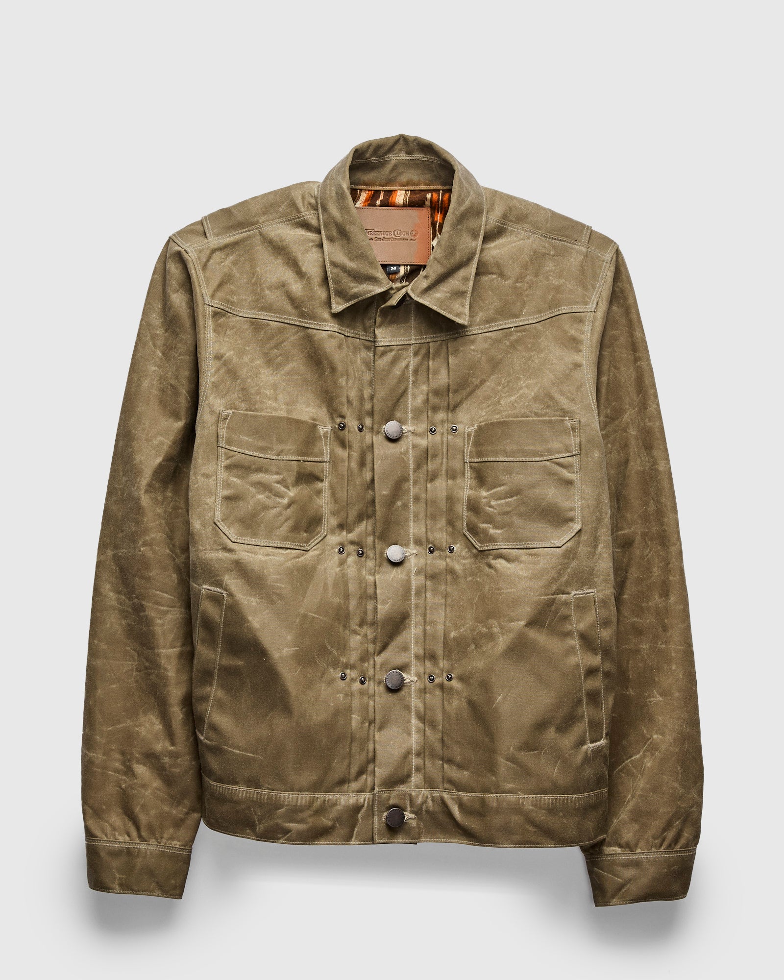 B*！様 【アクオド バイ チャヌ】 Jean Riders Jacket Waxed Canvas Riders Jacket in Tobacco Brown – Blue Owl Workshop