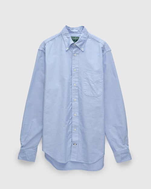 Classic Oxford Button-Down Shirt in Blue
